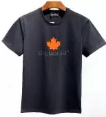 dsquared2 t-shirt online pas cher classic leaf noir